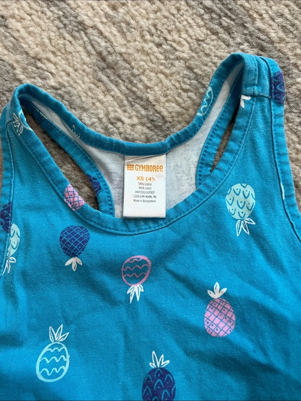 Gymboree bright turquoise